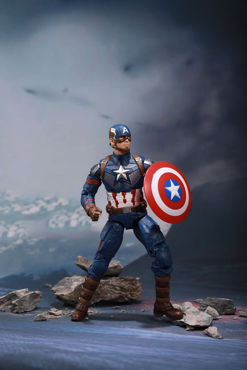 "Infinity Action C Series" Captain America "Marvel Comics"