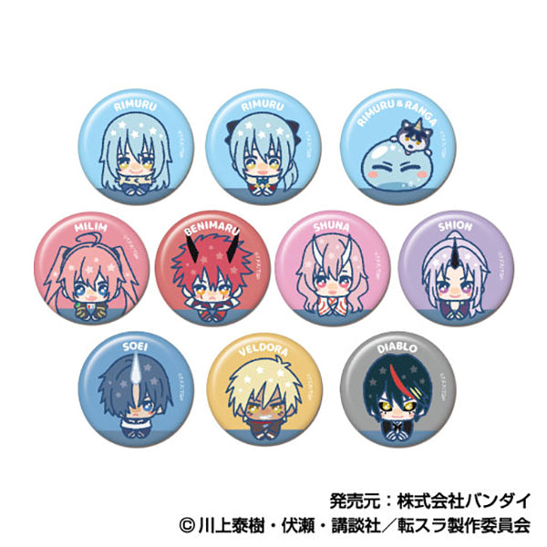『転生したらスライムだった件』CANバッジ ぴっこりーず【BOX】