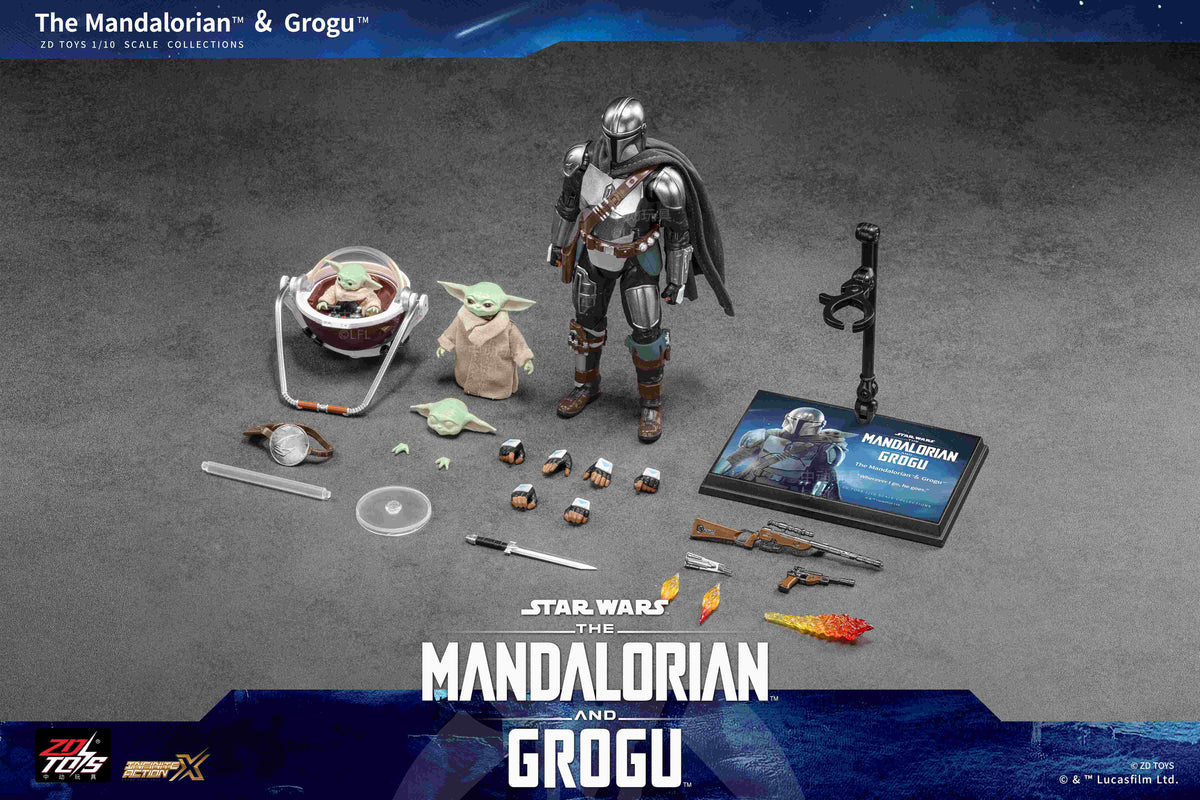 スター・ウォーズ』アクションフィギュア マンダロリアン&グローグー