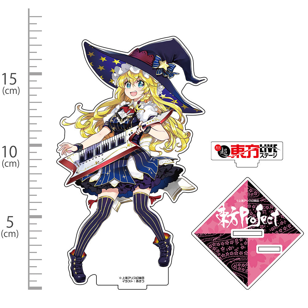 東方Project』霧雨魔理沙 アクリルフィギュア LIVEステージVer. illust