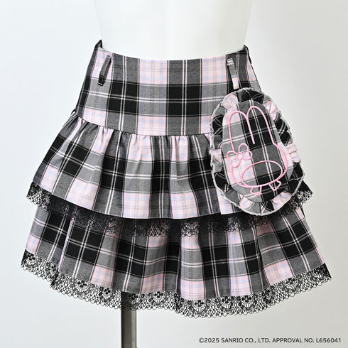 『サンリオキャラクターズ』QOOZA × マイメロディ&クロミ / My Melody mini skirt