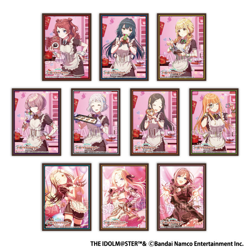 学園アイドルマスター』イラストスリーブMAT ハッピーミルフィーユ