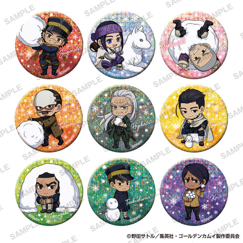 『ゴールデンカムイ』ちびキャラきらきら缶バッジコレクション 雪遊びver.【BOX】