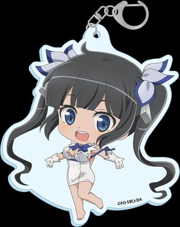 『ダンジョンに出会いを求めるのは間違っているだろうかIV』ぷちちょこアクリルキーホルダー【ヘスティア】