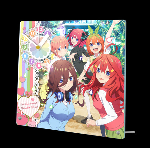 『五等分の花嫁∽』アクリル置時計