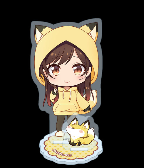 『彼女、お借りします』ぷちちょこアクリルスタンド【水原千鶴】けもみみパーカー