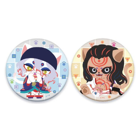 『劇場版モノノ怪 第二章 火鼠』どうぶつフォーゼ カンバッジペア