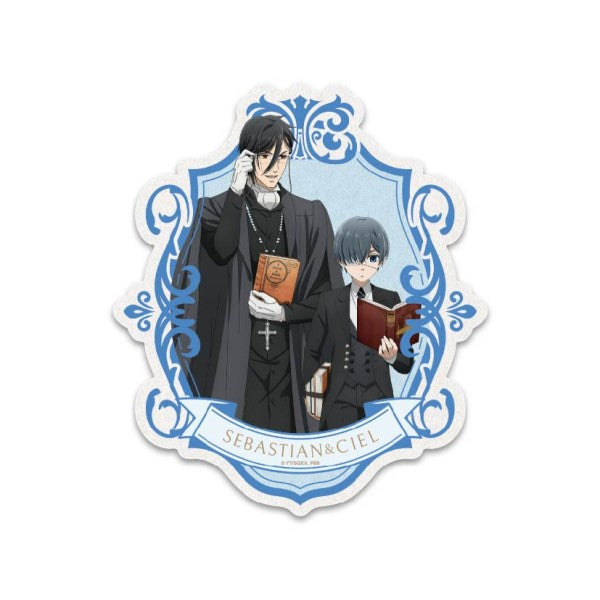 『黒執事 -寄宿学校編-』トラベルステッカー /(3)セバスチャン・ミカエリス&シエル・ファントムハイヴ