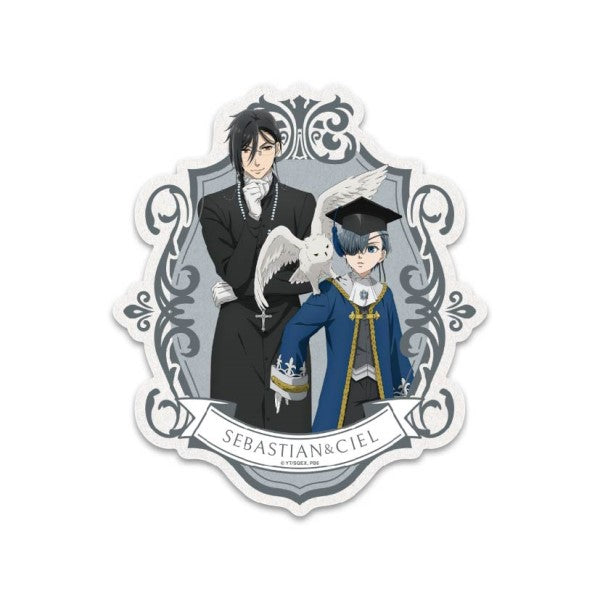 『黒執事 -寄宿学校編-』トラベルステッカー /(6)セバスチャン・ミカエリス&シエル・ファントムハイヴ