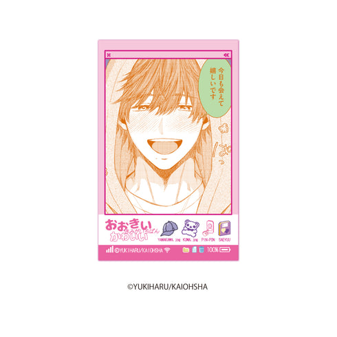 『おおきいきみがいちばんかわいい』ランダム インスタントフォト風カード【BOX】