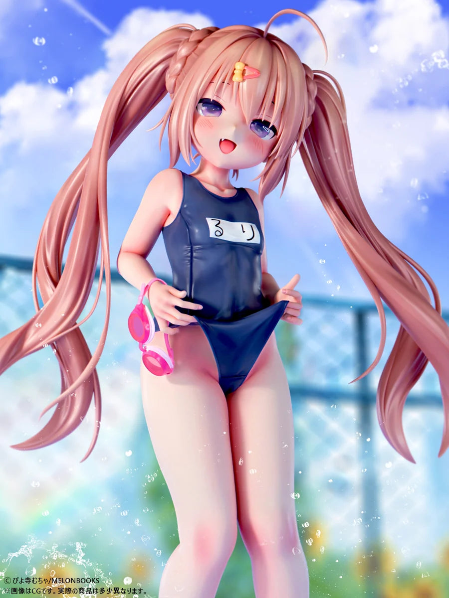 ぴよ寺むちゃ「るりちゃん」すくみずきゅっVER. 1/5スケール - Anime