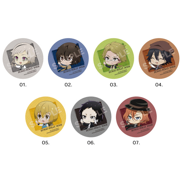 『文豪ストレイドッグス』ぐいっと! メタリック缶バッジ /01 第1弾(全7種)【BOX】【202510再販】