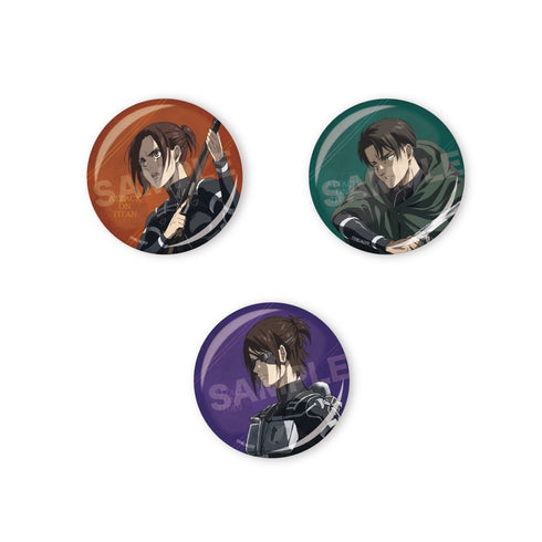 『進撃の巨人』メタリック缶バッジ /01 第1弾(全7種)【BOX】【202510再販】