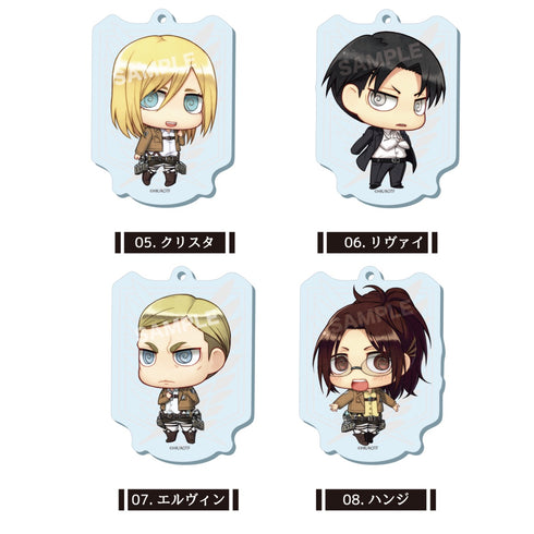 『進撃の巨人』まるっとスタンドキーホルダー /01 第1弾(全8種)【BOX】【202510再販】