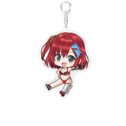 『ドルフィンウェーブ』 ぺたん娘アクリルキーホルダー 咲宮入華