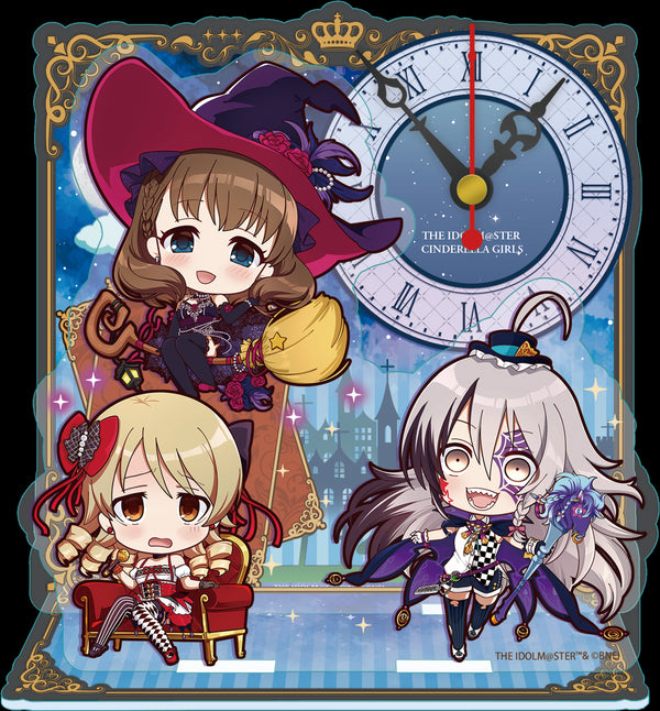 『アイドルマスター シンデレラガールズ』ぷちちょこ ミニアクリル置時計 アンダーザデスク Ver.