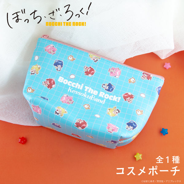 『ぼっち・ざ・ろっく!』コスメポーチ 01.総柄(描き起こし)