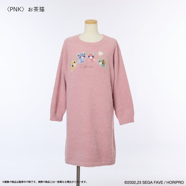 『お茶犬』ルームウェアワンピース (レディース) PNK