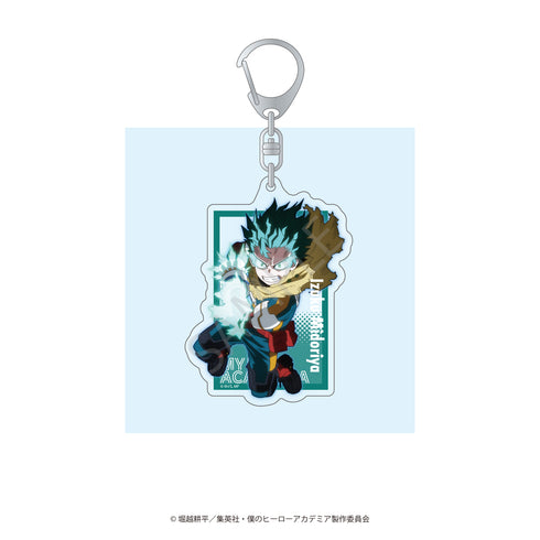 "My Hero Academia" Life-Size Acrylic Keychain 01. Izuku Midoriya