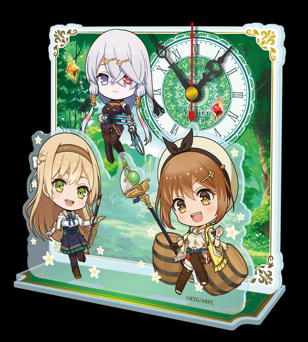 『ライザのアトリエ ~常闇の女王と秘密の隠れ家~』ぷちちょこミニアクリル置時計