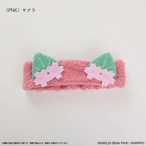 『お茶犬』ヘアバンド サクラ