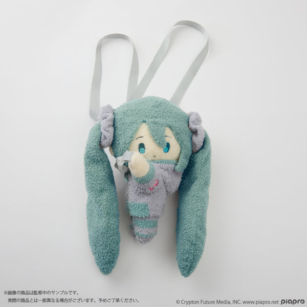 『初音ミク』2WAYふかもこぐるみバッグ