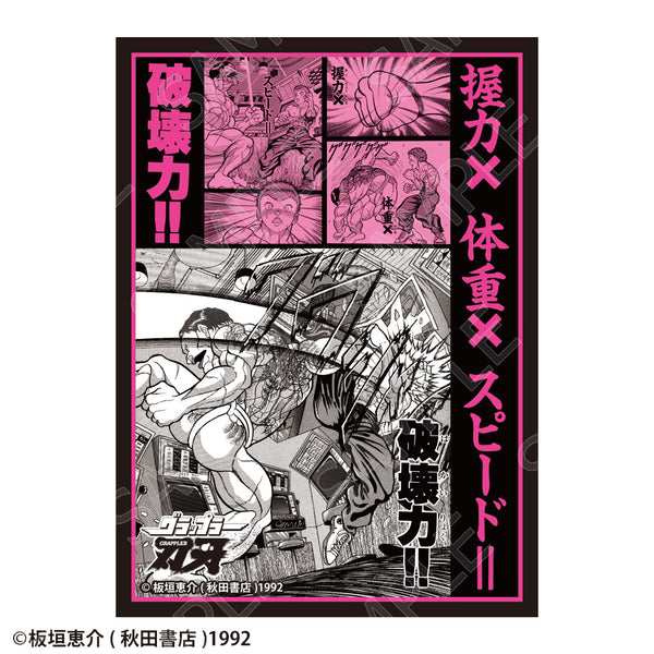 "Baki Series" Graphic Sleeve: Grip Strength × Body Weight × Speed = Destructive Power!!
