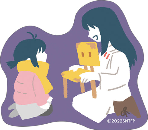『すずめの戸締まり』ステッカー/すずめ&すずめ(幼少期)