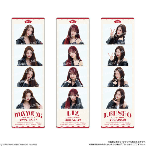 『IVE』IVE FROM STARSHIP ENTERTAINMENT WITH AMUSE フォトコレ チョコクランチ 16個入りBOX