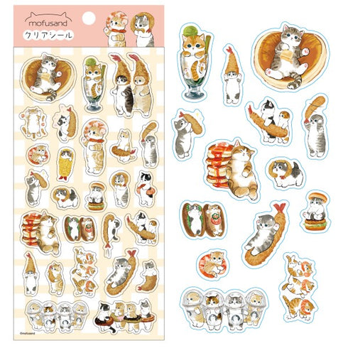 『mofusand』クリアシール /(2)