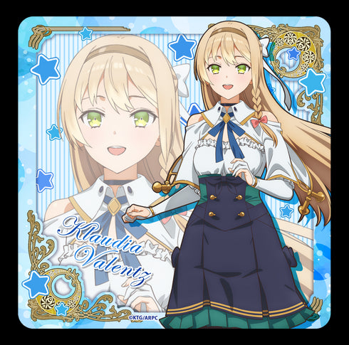 『ライザのアトリエ ~常闇の女王と秘密の隠れ家~』ラバーマットコースター【クラウディア・バレンツ】