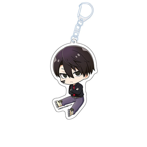 『桃源暗鬼』ぺたん娘アクリルキーホルダー 無陀野無人