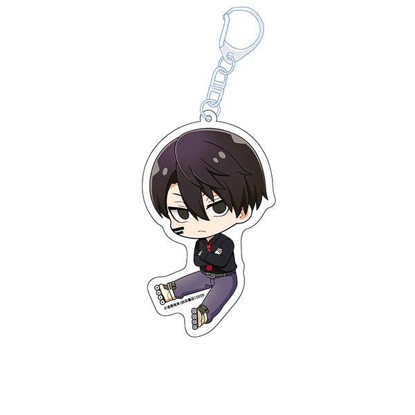 『桃源暗鬼』ぺたん娘アクリルキーホルダー 無陀野無人