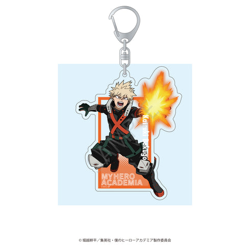 "My Hero Academia" Life-Size Acrylic Keychain 02: Katsuki Bakugo
