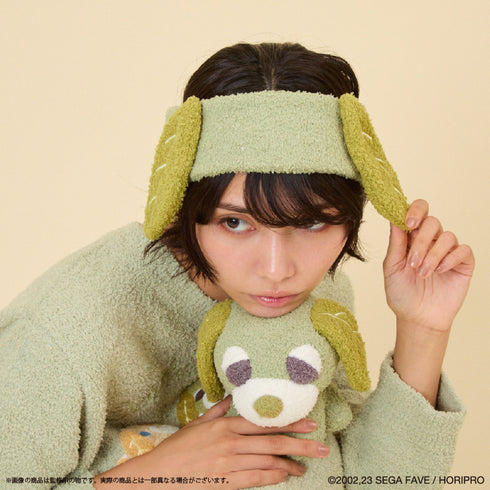 『お茶犬』ヘアバンド リョク