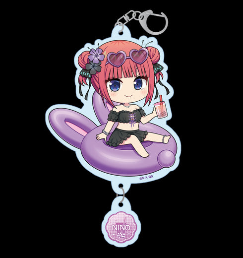 『五等分の花嫁∽』ぷちちょこアクリルキーホルダー【中野二乃】バカンスver.