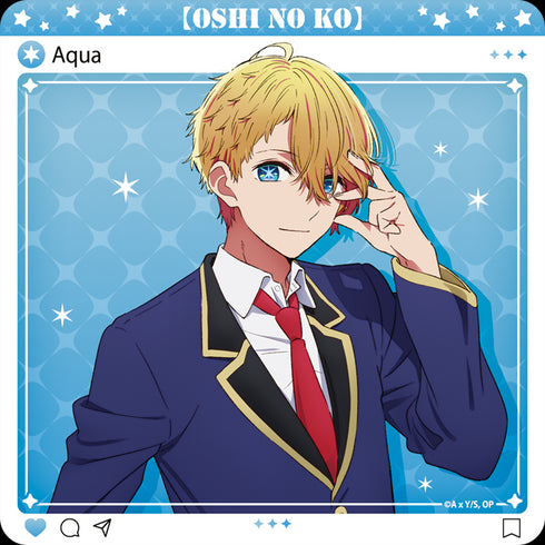 『【推しの子】』ラバーマットコースター【アクア】