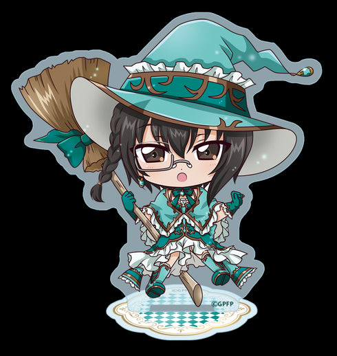 『ガールズ&パンツァー 最終章』ぷちちょこアクリルスタンド【河嶋桃】魔女ver.