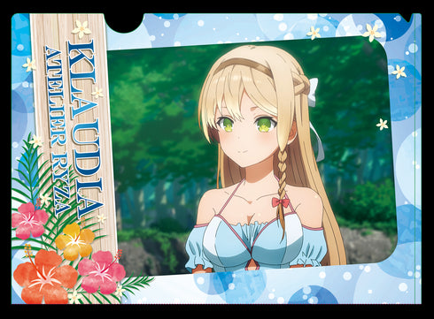 『ライザのアトリエ ~常闇の女王と秘密の隠れ家~』クリアファイル【クラウディア・バレンツ】水着ver