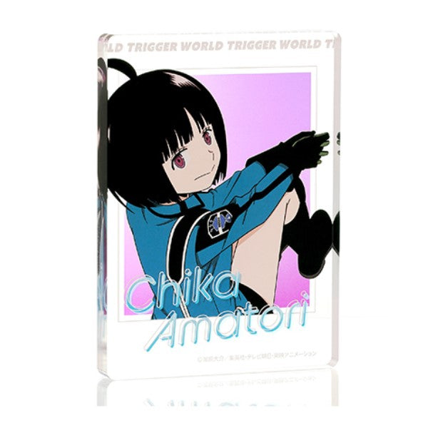『ワールドトリガー』アクリルブロック /(3)雨取千佳