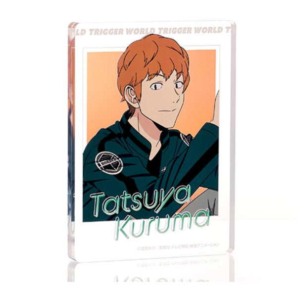 『ワールドトリガー』アクリルブロック(18)来馬辰也