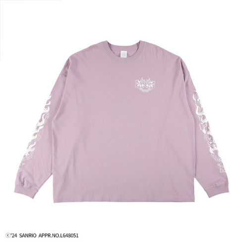 『サンリオキャラクターズ』QOOZA×Kuromi×東京13零式 / クロミトリプルコラボ L/S TEE PPL