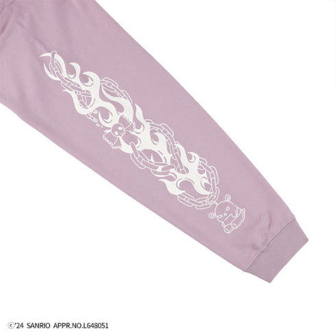 『サンリオキャラクターズ』QOOZA×Kuromi×東京13零式 / クロミトリプルコラボ L/S TEE PPL