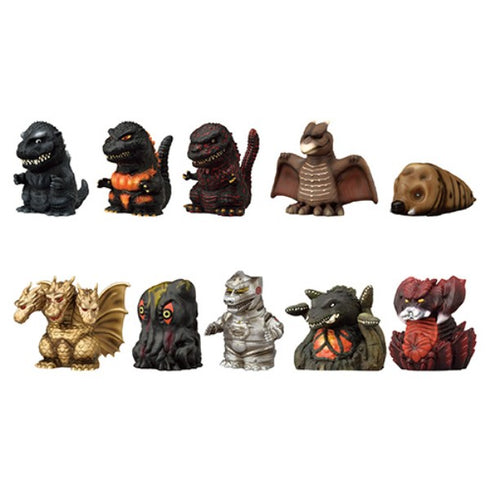 『ゴジラ』ソフビパペットマスコット【1BOX 10パック入り】