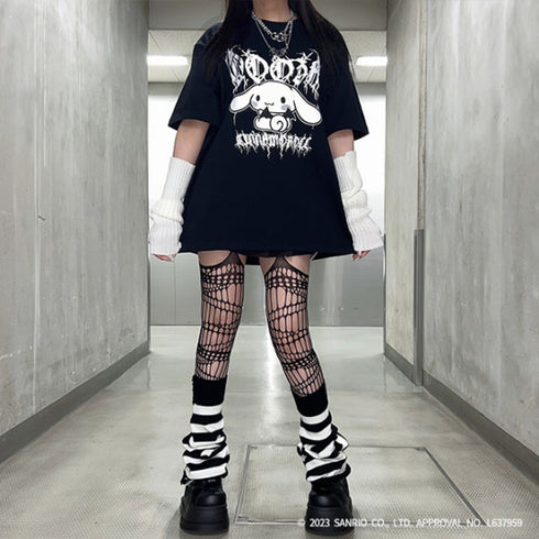 『サンリオキャラクターズ』QOOZA×Cinnamoroll / シナモロールコラボTシャツ