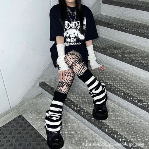 『サンリオキャラクターズ』QOOZA×Cinnamoroll / シナモロールコラボTシャツ