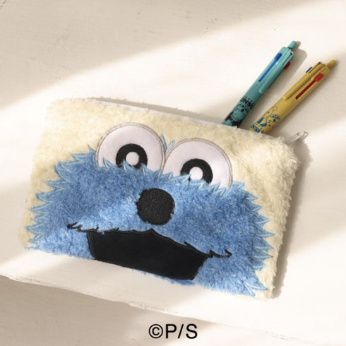 『パペットスンスン』もこもこフラットポーチ