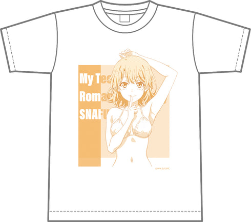 『やはり俺の青春ラブコメはまちがっている。完』【描き下ろし】Tシャツ 一色いろは (白ビキニ)