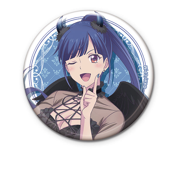 『女神のカフェテラス 』描き下ろし缶バッジ 鶴河秋水