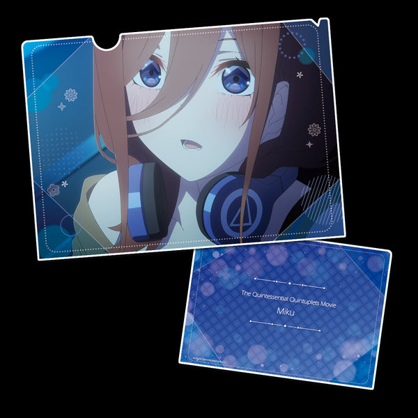 『映画 五等分の花嫁』クリアファイル【中野三玖】第二弾